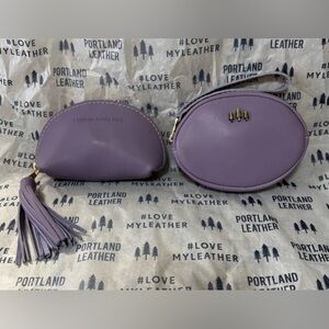 Portland Leather Goods Lavender Taco and Roswell bundle